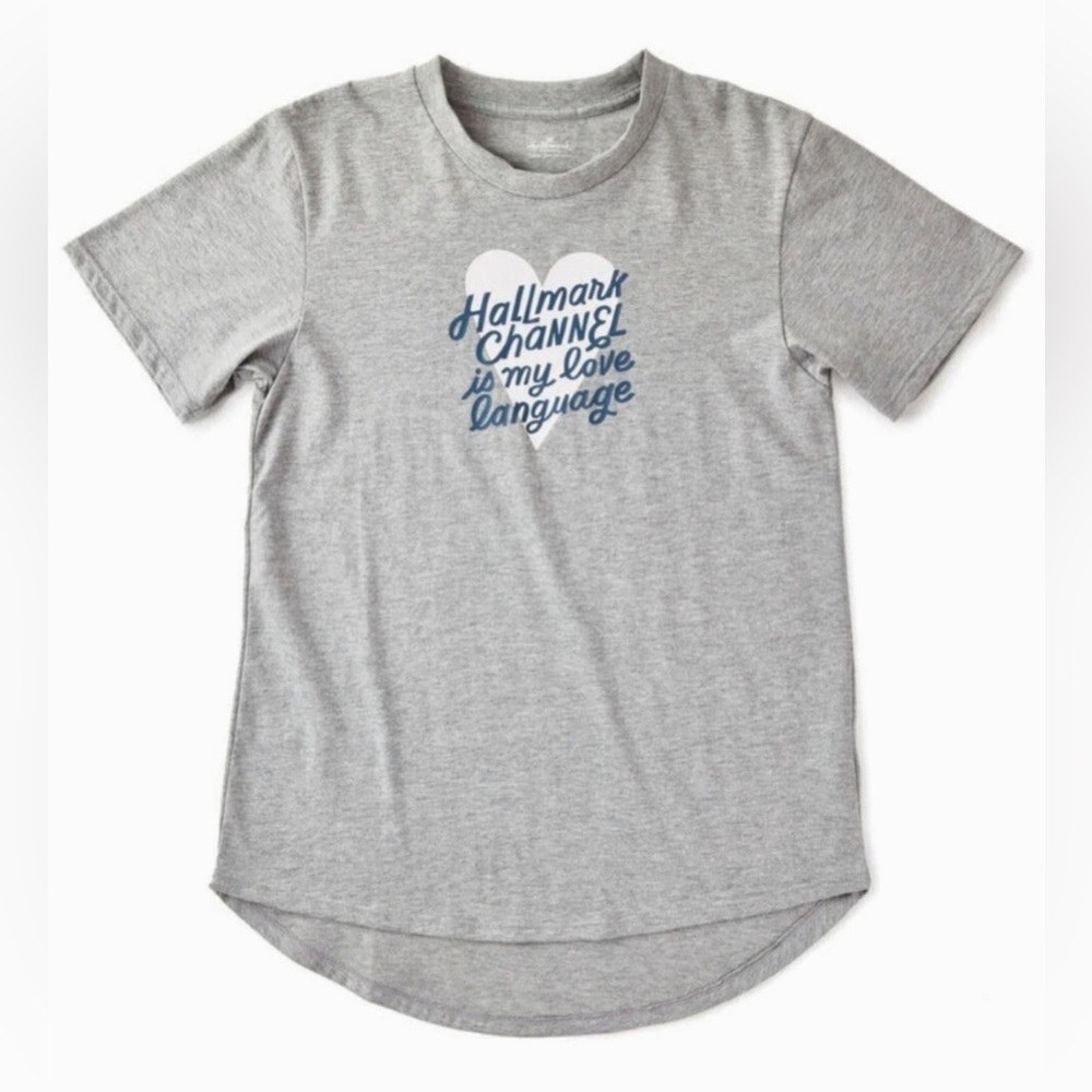 NWT Hallmark Channel is My Love Language T-Shirt